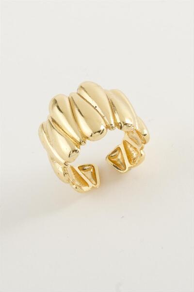 ZERO LAND 1615433749 Oval Metal (213354) Ring-Silver Color