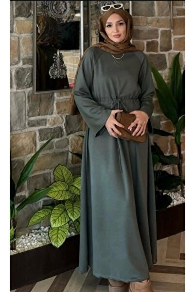 ASES bağlamalı elbise