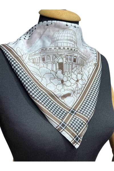 LA SEFA PALESTINE THEMED SCARF 50x50