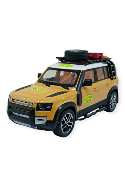 doremodam Model Vehicles - Metal Sound Off-Road Car 22 cm - Yellow (Lisinya)