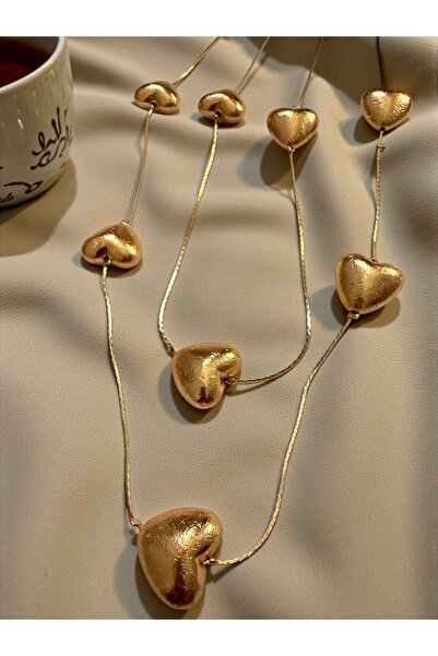 Bo Takı ve Aksesuar قلادة بلون برونزي