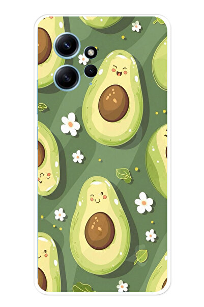 TechTree حافظة سيليكون متوافقة مع هاتف Redmi Note 12 4G باللون الأخضر اللطيف ...