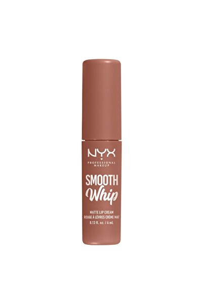 NYX Professional Makeup Cremă de buze mată PM Smooth Whip, 1 stivă de clătite, 4 ml
