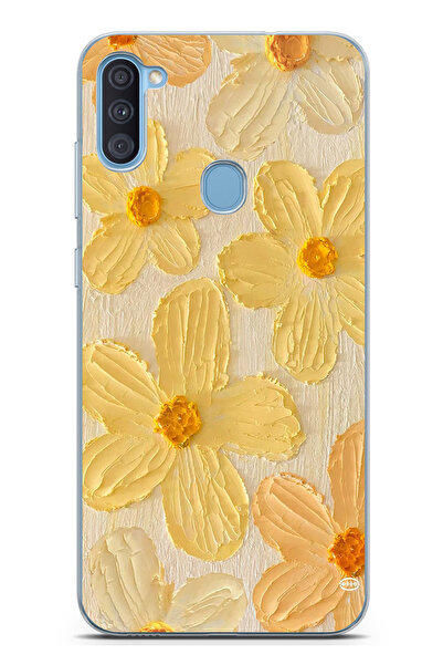 TechTree حافظة سيليكون متوافقة مع هاتف سامسونج جالاكسي A11-M11 بلمسة الشمس ال...