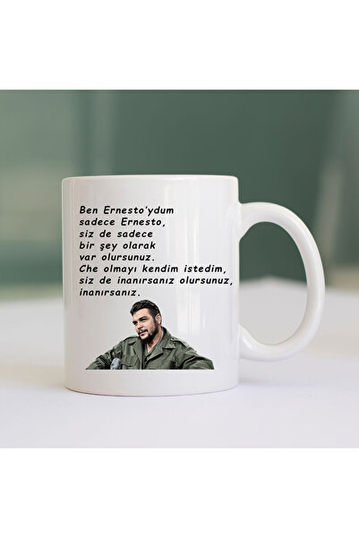 Home Che Guevara Baskılı-Hediyelik Kupa Bardak-Baskılı Kupa Bardak