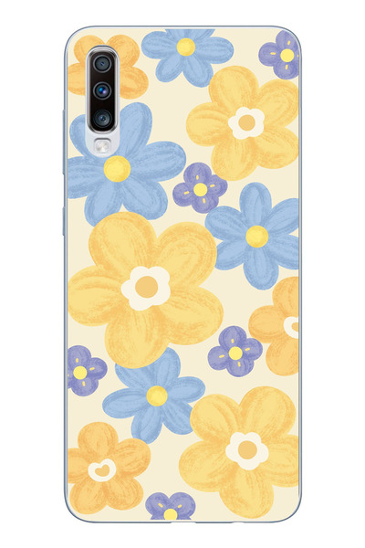 TechTree حافظة سيليكون ناعمة متوافقة مع هاتف سامسونج جالاكسي A50-A30S مطبوع