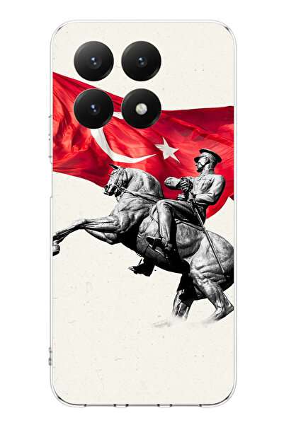 TechTree جراب سيليكون متوافق مع هاتف Xiaomi Mi 15T PRO مزود بتفاصيل مفصلة لأت...