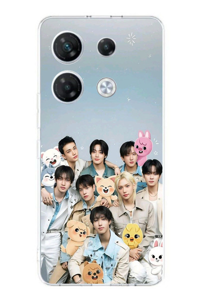 TechTree حافظة سيليكون مطبوع متوافقة مع Infinix GT 20 PRO ذات طابع K-Pop Grou...