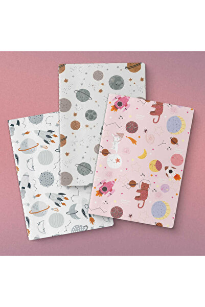 Uzay Serisi 3lü Defter Seti