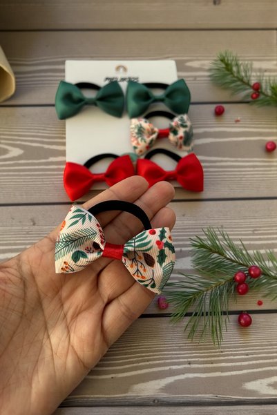 MeloKids New Year's Buckle Set of 6 Mini Ribbon Buckles