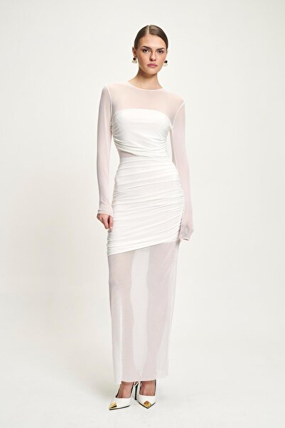 Lijuri Rochie cu detaliu din tul 2936 R3-K-K5