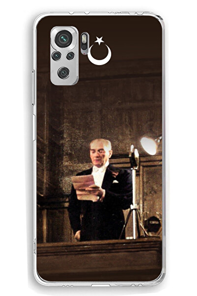 TechTree حافظة سيليكون متوافقة مع هاتف Redmi Note 10 / 10S من أتاتورك First S...