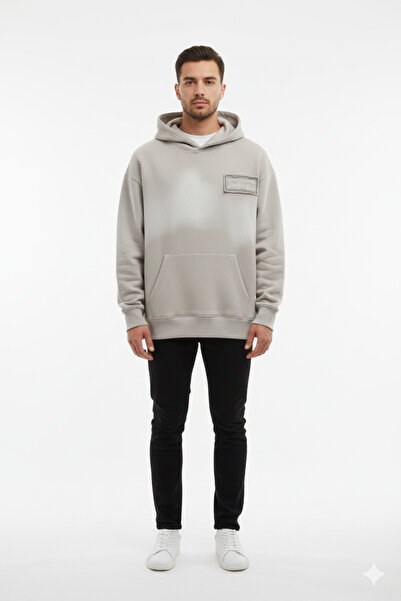 Red Planet هودي فرو و فتحة اصبع بخامة مميزة وراقية