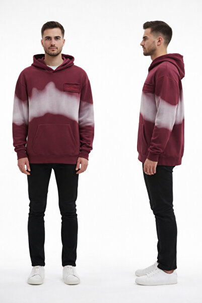 Red Planet هودي فرو و فتحة اصبع بخامة مميزة وراقية