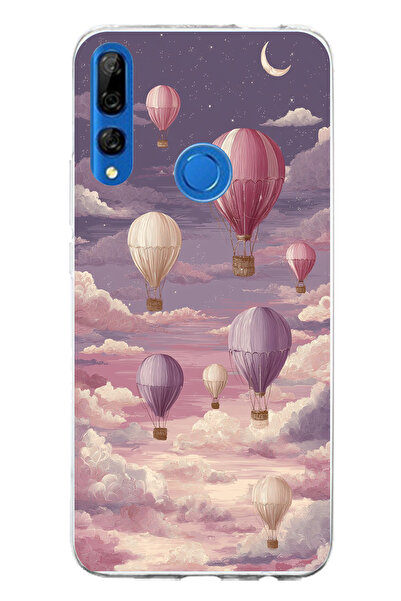 TechTree حافظة سيليكون متوافقة مع هاتف هواوي Y9 برايم (2019) باللون الأرجواني...