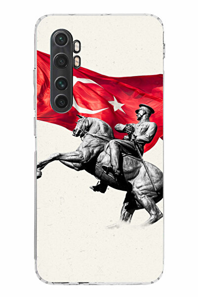 TechTree حافظة سيليكون متوافقة مع هاتف Mi Note 10 Lite من Honor Memorial Deta...