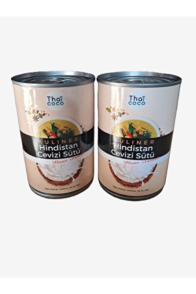 THAI COCO Hindistan Cevizi Sütü 400 ml. x 2 adet
