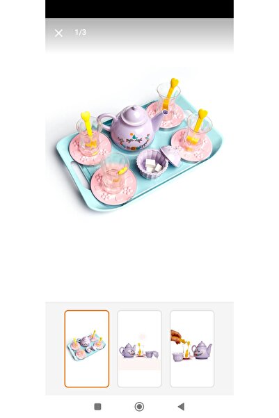 yuselbebe Toy Tea Set