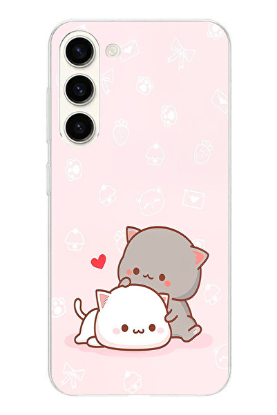 TechTree حافظة سيليكون متوافقة مع هاتف Samsung Galaxy S24 Plus، لطيفة وريموتي...