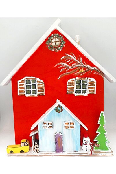 ELSA Handmade Wooden Christmas Door Ornament That Brings the New Year's Spiri...