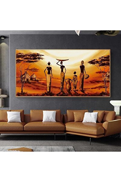 ALAYRA International Large Canvas Wall Art Bedroom Painting 60x120cm – Person...