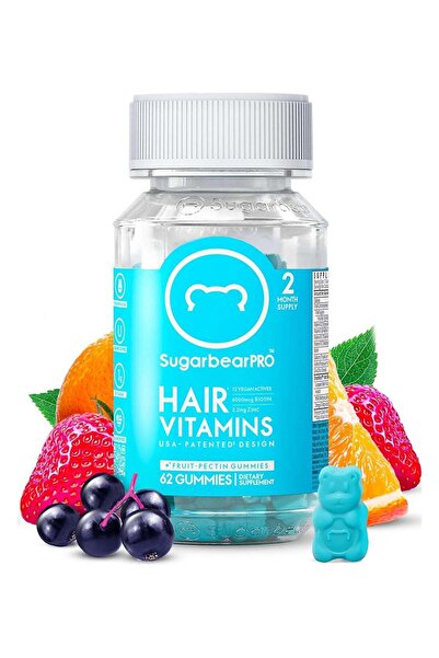 Sugarbear حلوى فيتامينات الشعر