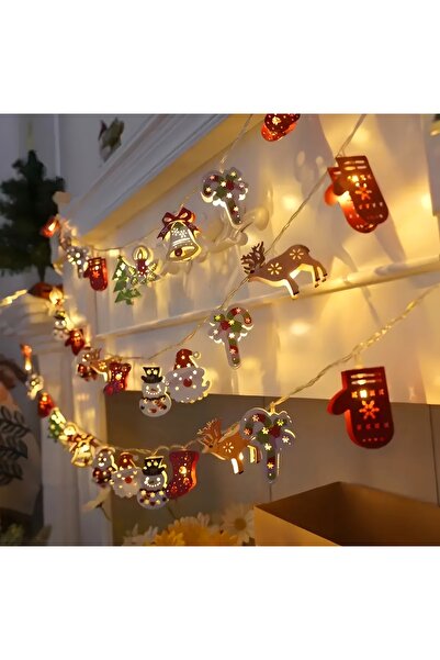 Felis Arte Metal Figürlü Noel Led Lamba (200 cm)