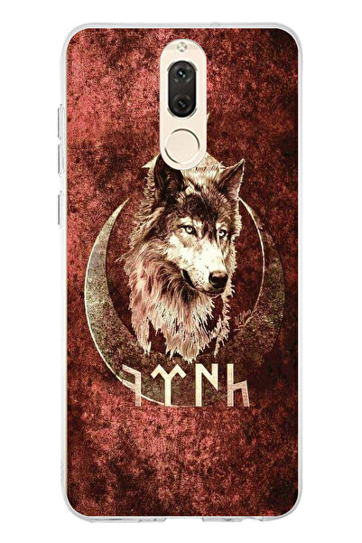 TechTree حافظة سيليكون مطبوع متوافقة مع هاتف Huawei Mate 10 Lite مع كتابة جوك...