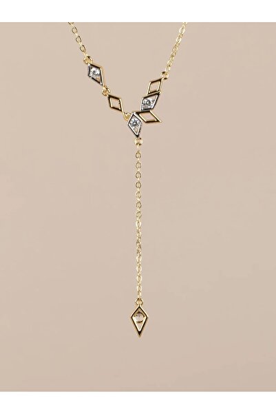 Asteria Jewelry قلادة مينيمال واي من ماركة موديل