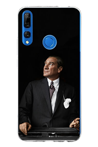 TechTree حافظة سيليكون متوافقة مع هاتف هواوي Y9 برايم (2019) من Ufka Lider At...