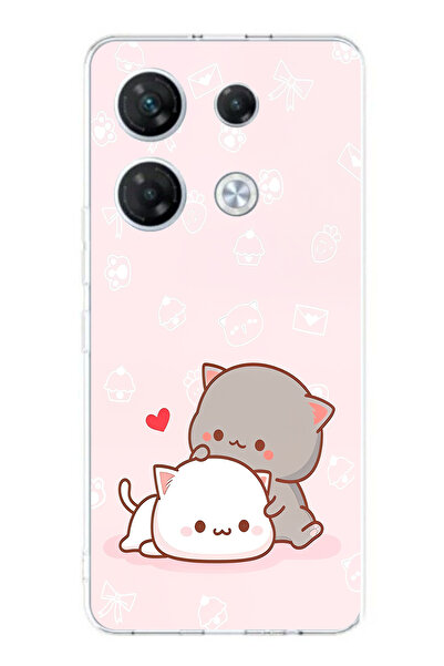 TechTree حافظة سيليكون متوافقة مع هاتف Infinix GT 20 PRO، لطيفة وريموتية، مطبوع