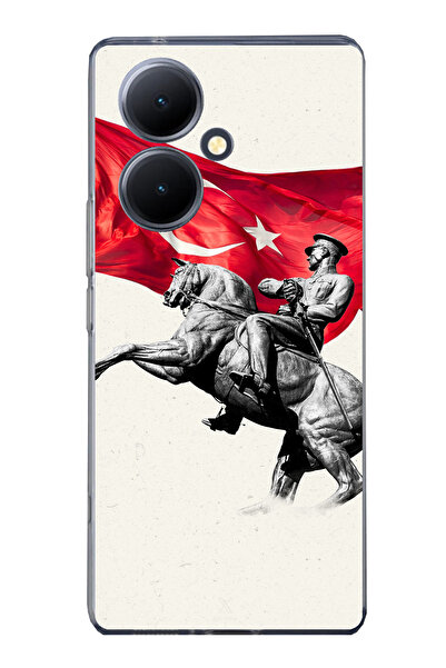 TechTree حافظة سيليكون متوافقة مع هاتف Vivo V29 Lite 5G من Honor Memorial بتف...