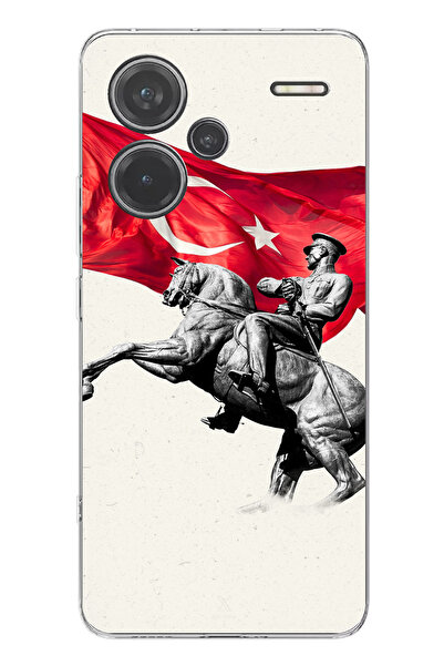 TechTree حافظة سيليكون متوافقة مع هاتف Redmi Note 13 PRO PLUS بتفاصيل تذكارية...