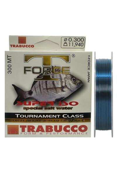 TRABUCCO T-Force Super İso 300 mt 0.30mm Surf Olta Misinası
