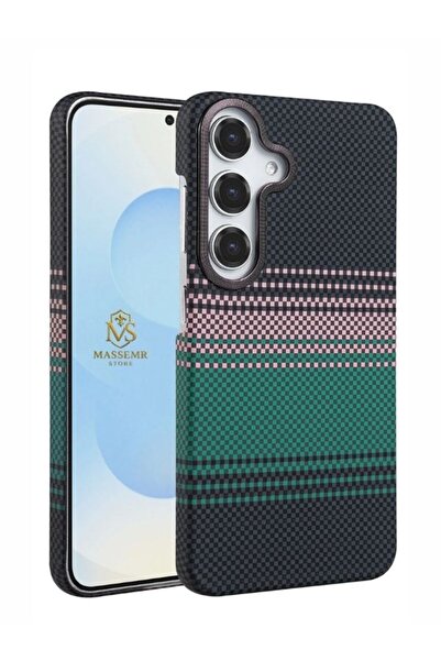 Massemr غطاء سامسونج جالاكسي S23 FE كربون ماج سيف، غطاء مغناطيسي قوي ورفيع مم...