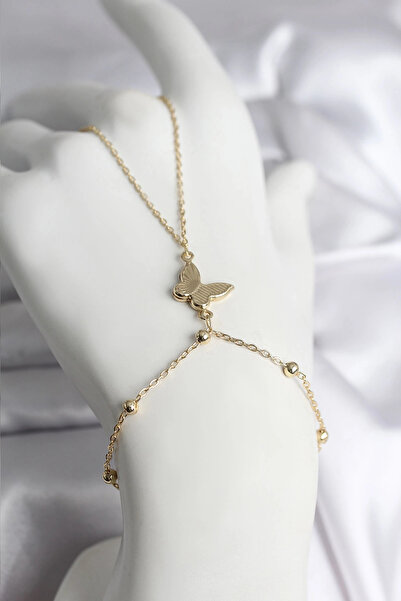 shopwave 316L Steel Gold Color Butterfly Model Women's Watch