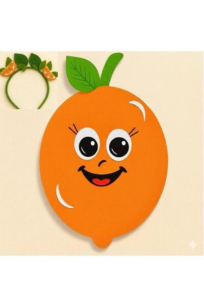 Astra Market Keçeden Meyve Kostümü Okul Öncesi Sınıf Materyali 1 Adet Meyve K...