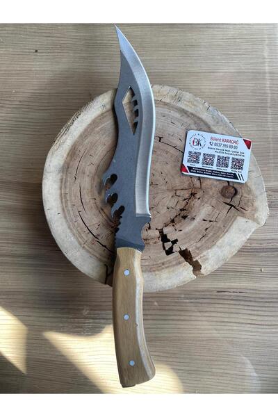 Karadağ 🔪 Avcı Bıçağı 25 cm – El Yapımı Paslanmaz Çelik Profesyonel Kamp ve ...