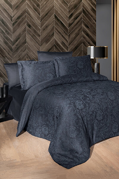 First Choice Advina %100 Pamuk Saten 200 TC (80 Tel) Çift Kişilik Nevresim Ta...