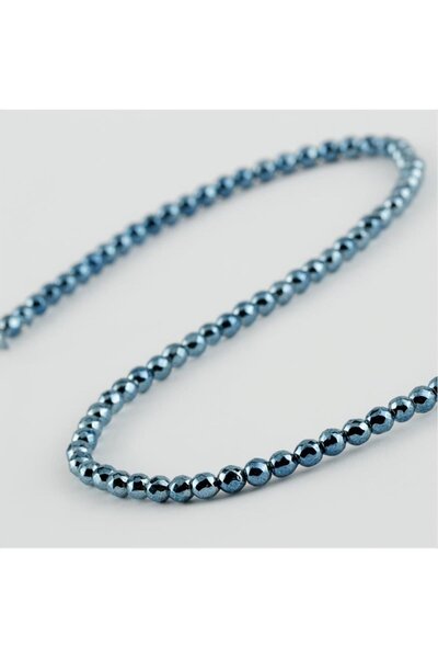 ZERO LAND 1611951749 حجر الهيماتيت (225119) مصقول بقطر 4 مم - أحمر