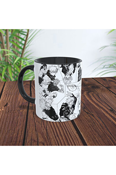 aknhediyelik Jujutsu Kaisen Manga Anime Tasarım Kupa - Hediyelik Kupa - Baskı...