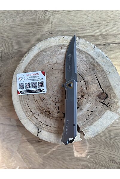 Karadağ ⚙️ Chongming İthal Cep Çakısı – Paslanmaz Çelik Katlanır Bıçak (Outdo...