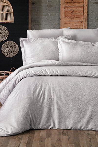 First Choice Neva %100 Pamuk Saten 200 TC (80 Tel) Çift Kişilik Nevresim Takımı