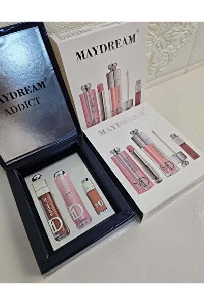 MAYDREAM My Dream Luxury Lip Gloss Set – 3 Pieces for a Soft and Attractive Look