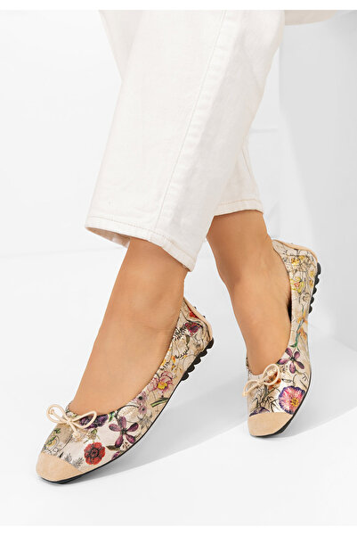 B T Shoes Γυναικείες μπαλαρίνες Doriya μπεζ