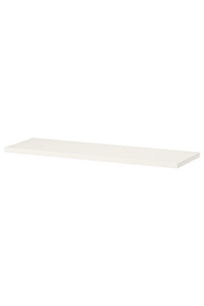 AZOZ MERCHLY Shelf, white, 59 x 20 cm