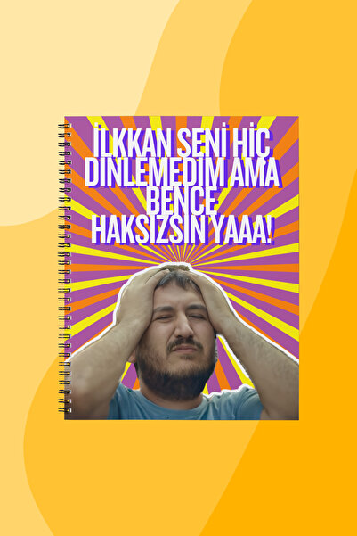 SEKİZELLİİKİ GİBİ -BASKILI TASARIM DEFTER