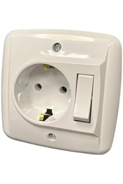 Banyo Dolabı Mobilya Anahtarlı Topraklı Prizi 81301 1211549