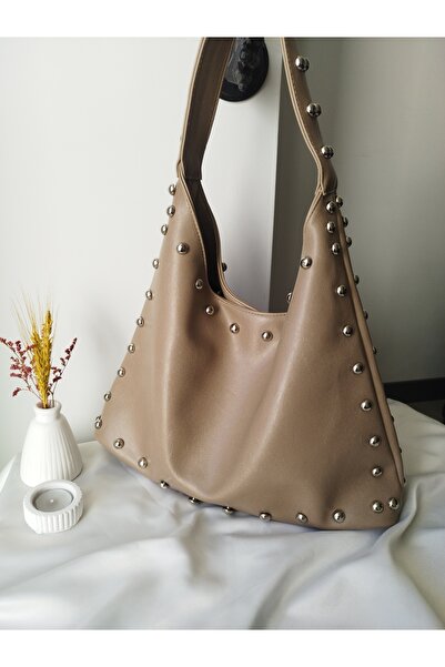 VivazzaLuxe حقيبة يد نسائية كبيرة الحجم من الجلد بتصميم عتيق