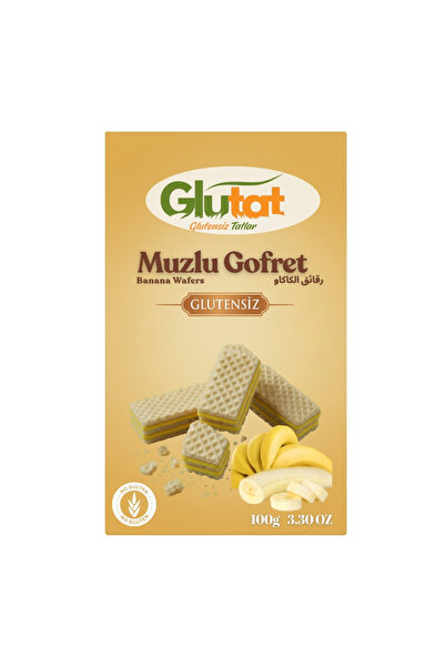 GLUTAT Glutensiz Muzlu Gofret 100 Gr